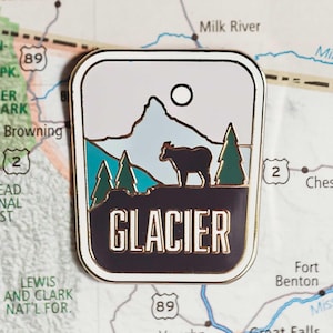 Glacier National Park Pin