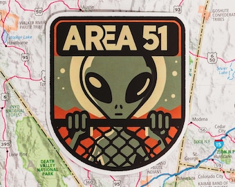 Adesivo Area 51