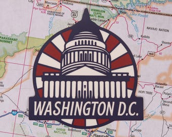 Adesivo de Washington DC