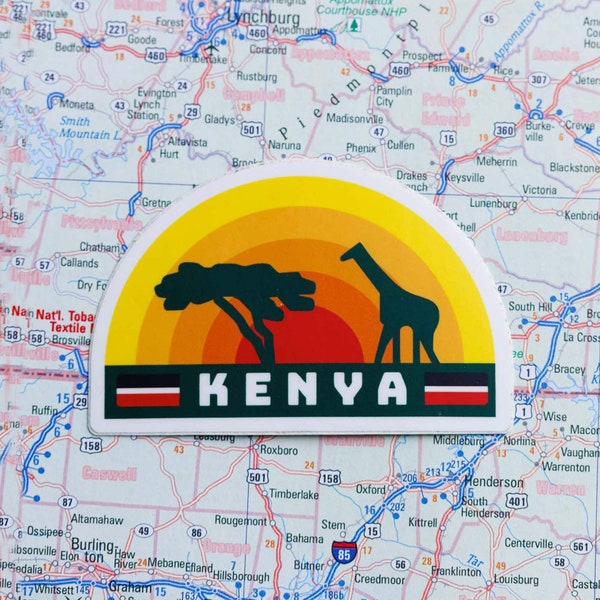 Kenya Sticker