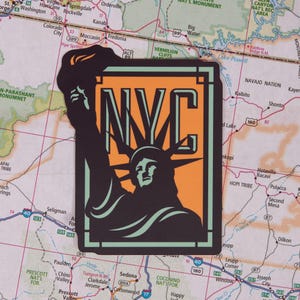 Pegatina de la ciudad de Nueva York