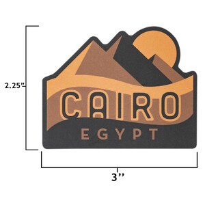 Cairo Egypt Sticker - Etsy
