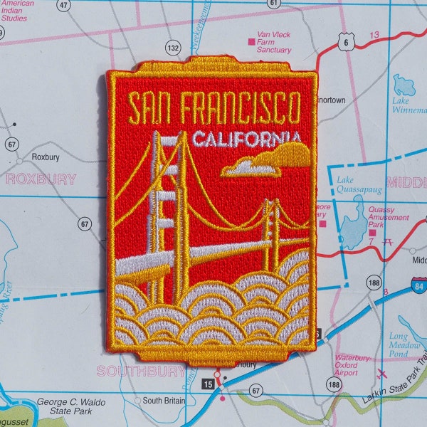 San Francisco Kalifornien Aufnäher / Patch