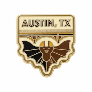 Austin Emaille Pin
