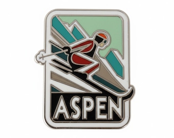 Aspen Colorado Emaille Pin