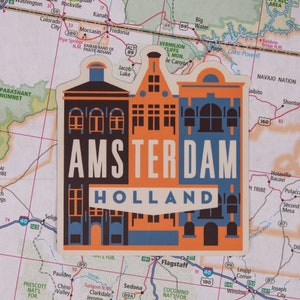 Amsterdam The Netherlands Sticker