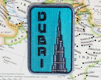 Dubai Aufnäher: Burj Khalifa