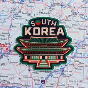 South Korea Sticker