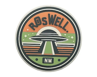 Roswell, NM PVC Fridge Magnet