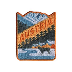 Austria Iron-On Patch