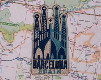 Barcelona Spain Patch