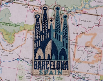 Barcelona Spain Patch