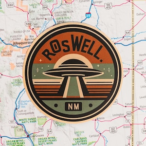 Sticker Roswell, NM