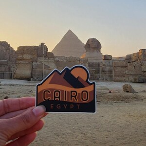 Cairo Egypt Sticker - Etsy