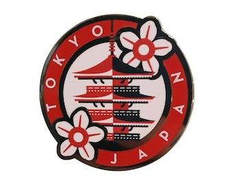 Tokyo Japan Enamel Pin