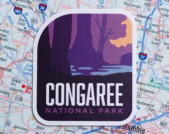 Sticker Congaree National Park