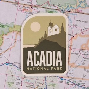 Acadia National Park Sticker