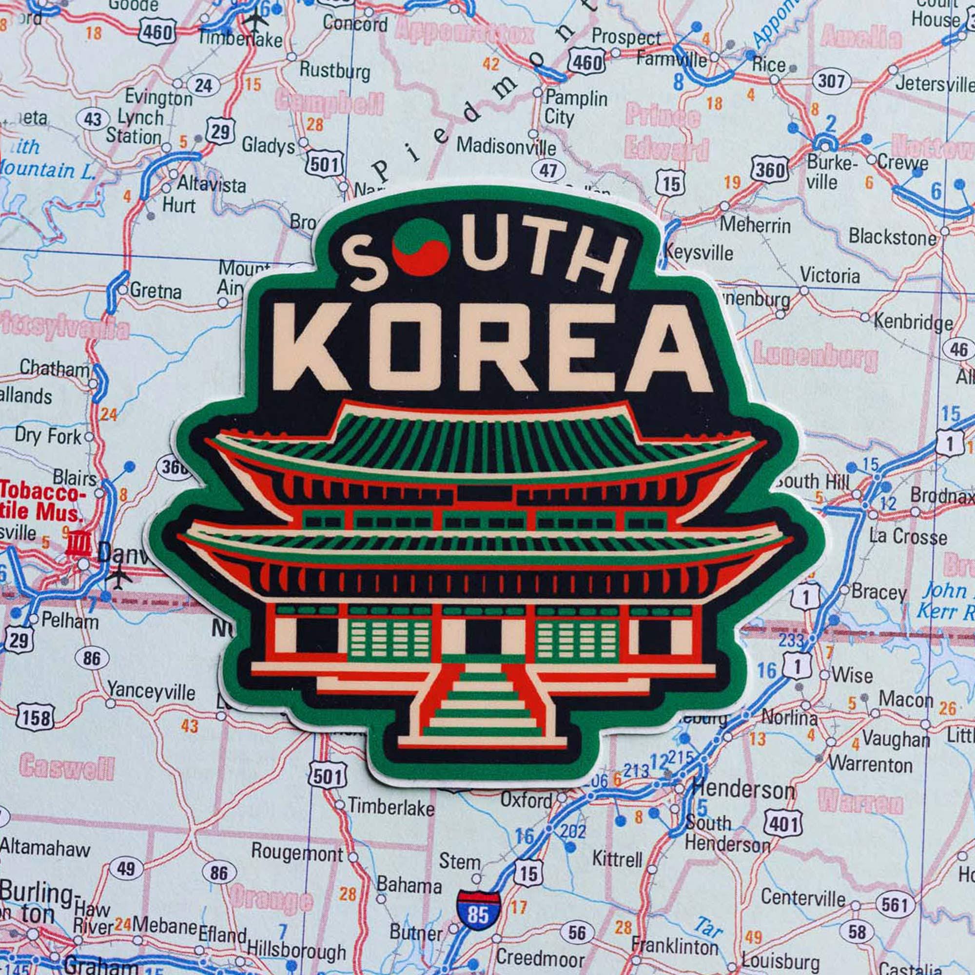 Korea Palace Sticker - Etsy