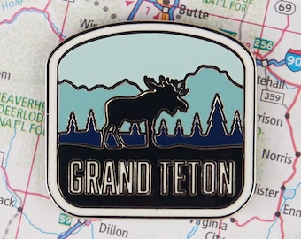 Grand Teton National Park Enamel Pin