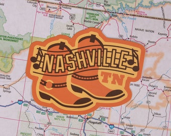 Nashville Tennessee Sticker