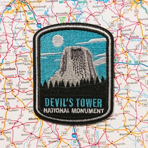 Devil's Tower National Monument Iron On Patch