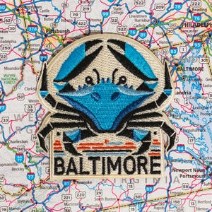 Baltimore Maryland Aufnäher
