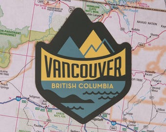 Pegatina de Vancouver, Columbia Británica