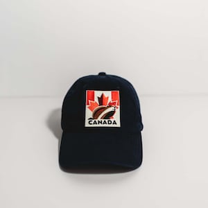 Canada Patch: Embroidered Maple Leaf & Beaver, Iron-On Travel Souvenir