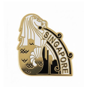 Emaille pin Singapore