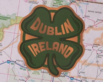 Pegatina de Dublín, Irlanda