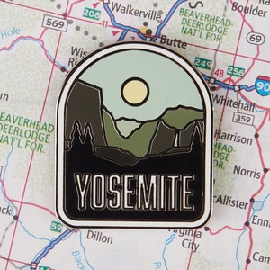 Yosemite National Park Enamel Pin