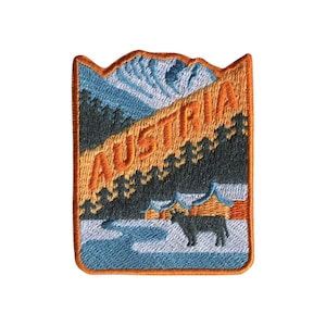 Austria Iron-On Patch