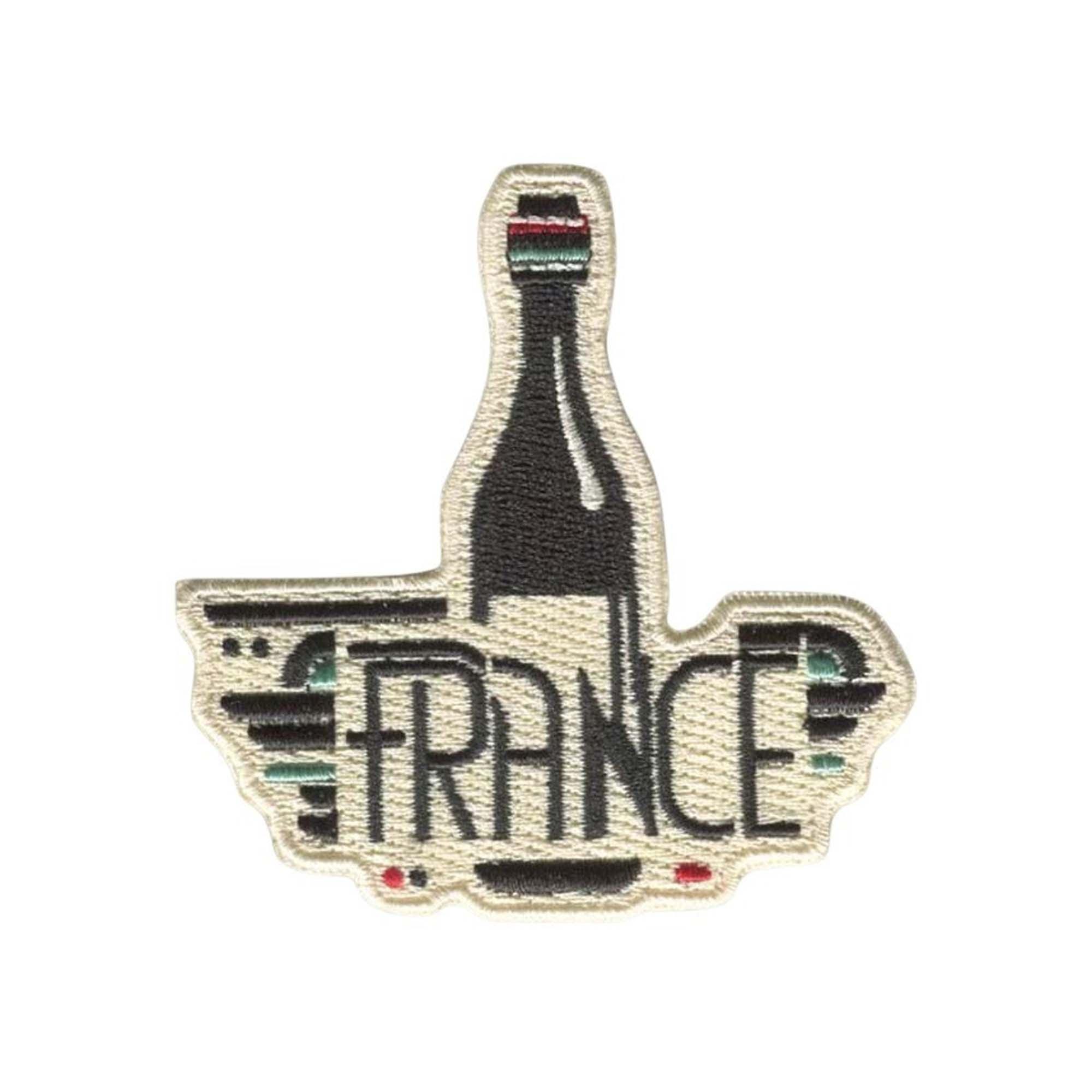 France Flag Embroidered Patch - Travel Souvenir For Backpack, Jacket, Or Bag