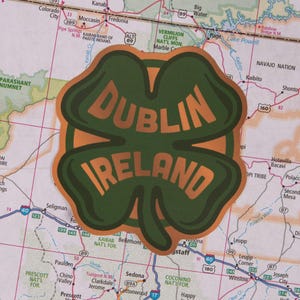 Dublin Ireland Sticker