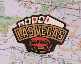 Las Vegas Aufkleber