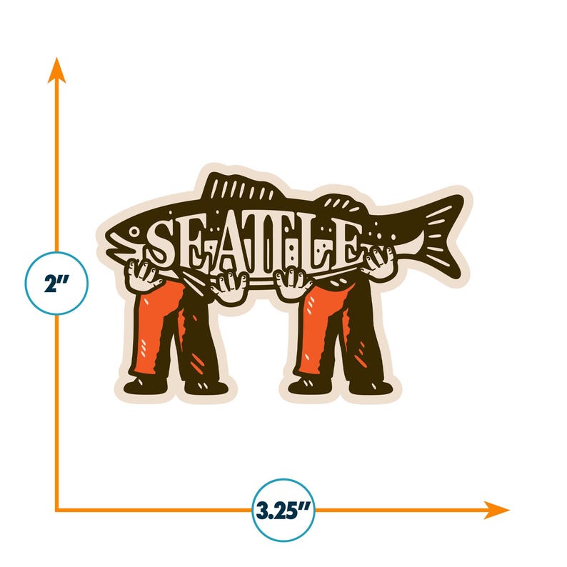 Seattle Sticker - Etsy