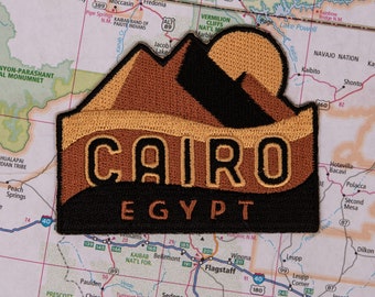 Cairo Egypt Travel Patch