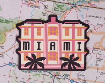 Miami Florida Sticker
