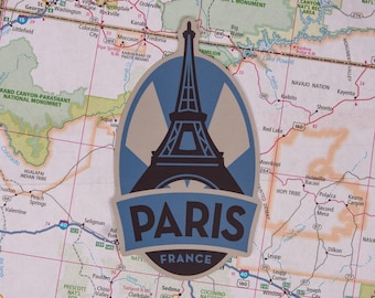 Adesivo Parigi Francia