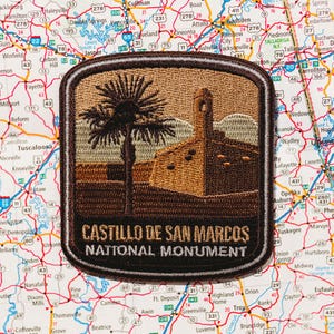 Castillo De San Marcos National Monument Iron On Patch
