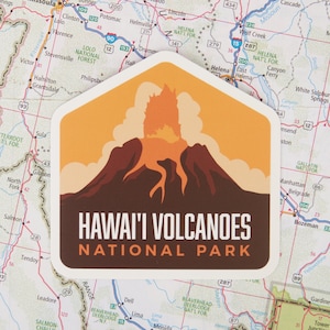 Hawaii Volcanoes National Park Sticker