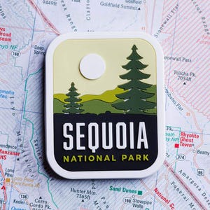 Sequoia National Park PVC Fridge Magnet