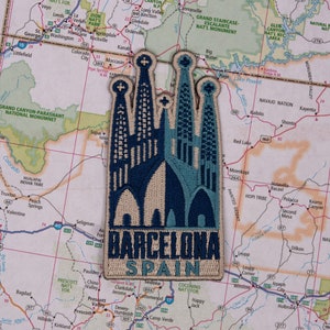 Barcelona Spain Patch