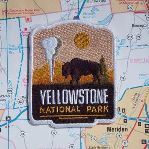 Parche del Parque Nacional de Yellowstone