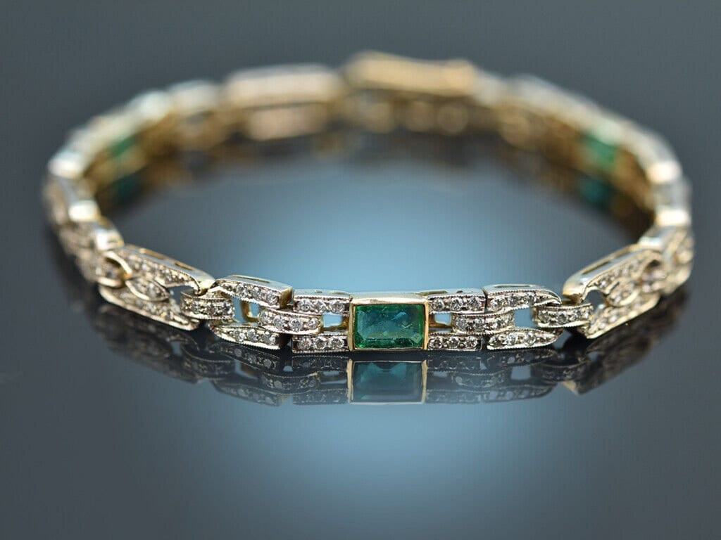 CARTIER PARIS ART DECO DIAMOND BRACELET, FRENCH MARKS, PLATINUM — RAF -  Rare | Antique | Fine Jewels : Jewels for Generations