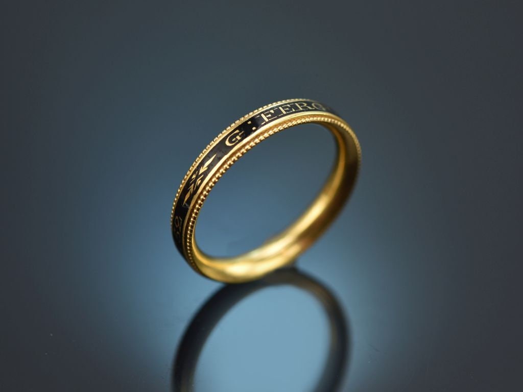 Gold Elephant Hair Ring Etsy
