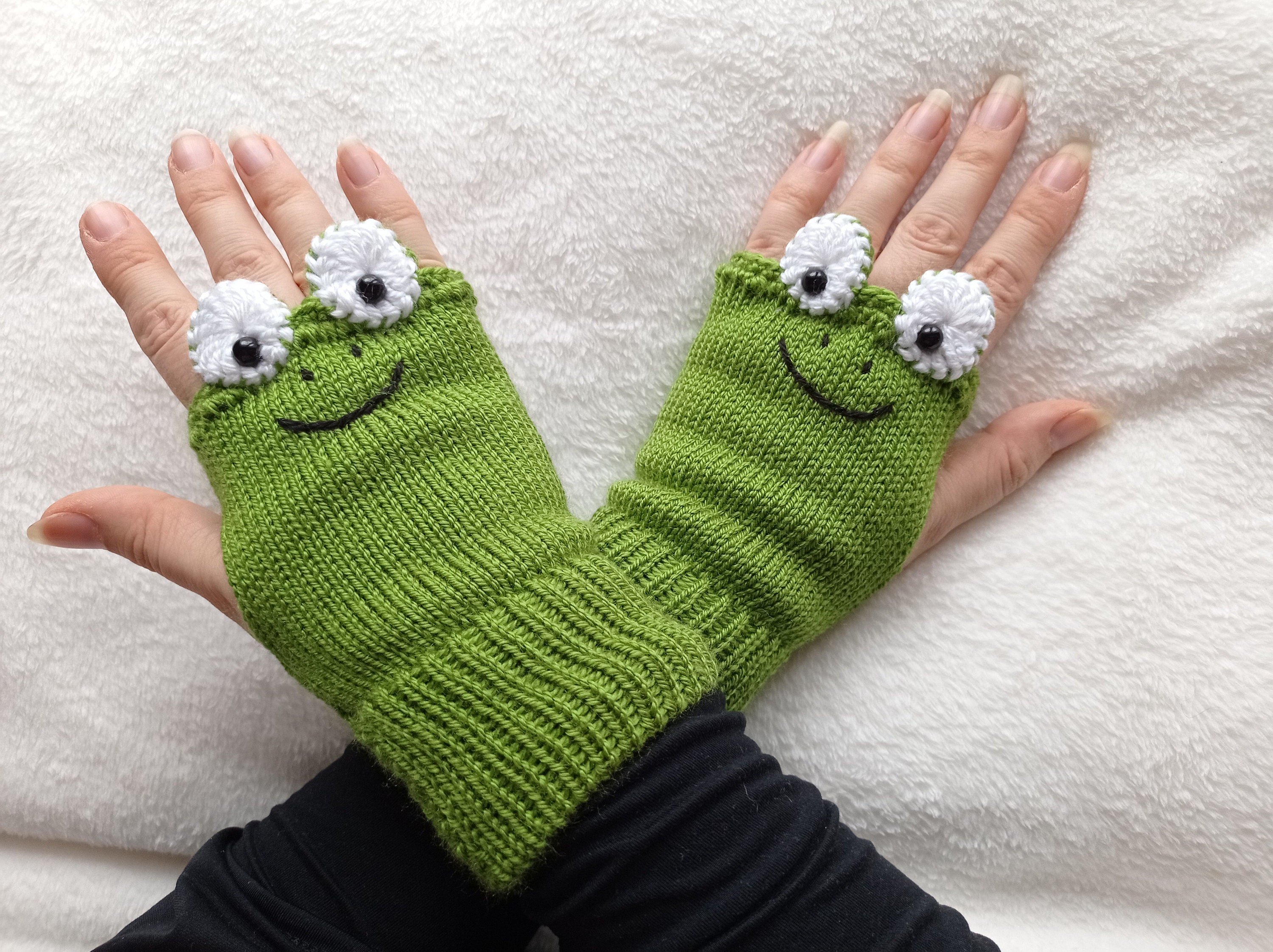 Knitting Pattern Cable Fingerless Gloves or Mitts Instant Download
