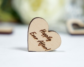 Decoración de fiesta de corazones de madera para mesa, confeti grabado 50 piezas, recuerdo de boda personalizado, regalos de mesa de cumpleaños