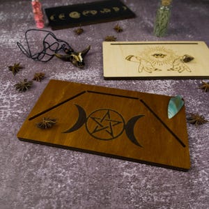 tarot cards stand
custom card holder
oracle card stand
wooden cards stand
tarot cards altar
fortune telling tool
divination decor
tarot reading stand
card of day altar
custom witch altar
card reading display
tarot accessory
gift for witch