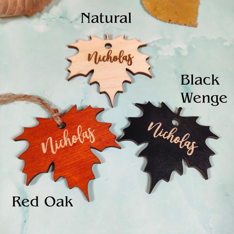 maple place cards
maple leaves tags
maple name tags bulk
custom maple cards
engraved place tags
thanksgiving cards
thanksgiving favors
fall name cards bulk
christmas ornaments
family ornaments
fall table decor
christmas tree decor
friendsgiving gifts
